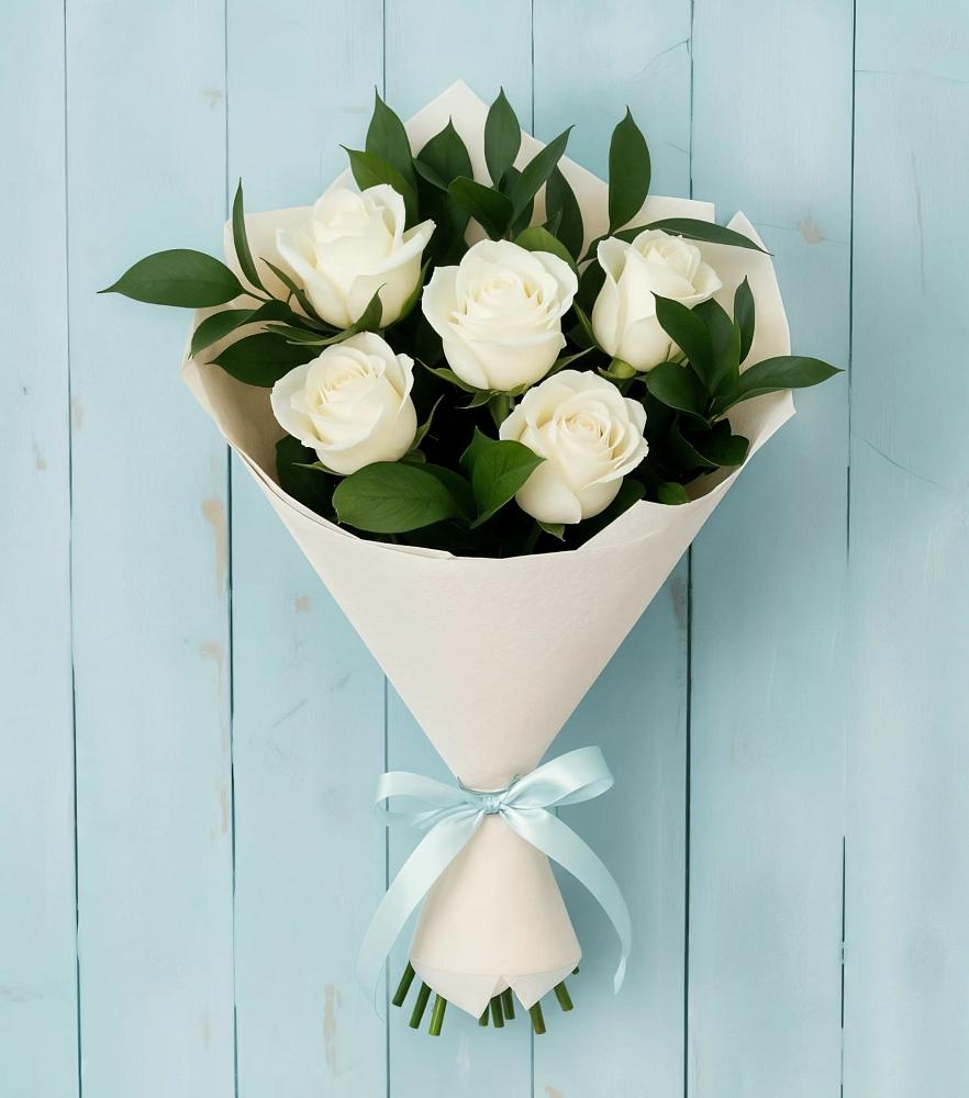 Букет цветов из: Розы в Мартемьяново