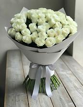 Букет 35 Белых роз в Мартемьяново