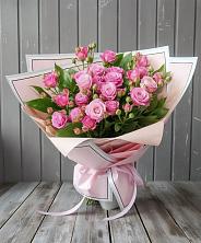 Букет Розовый кустик в Мартемьяново