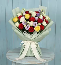 Букет цветов из:  Розы в Мартемьяново
