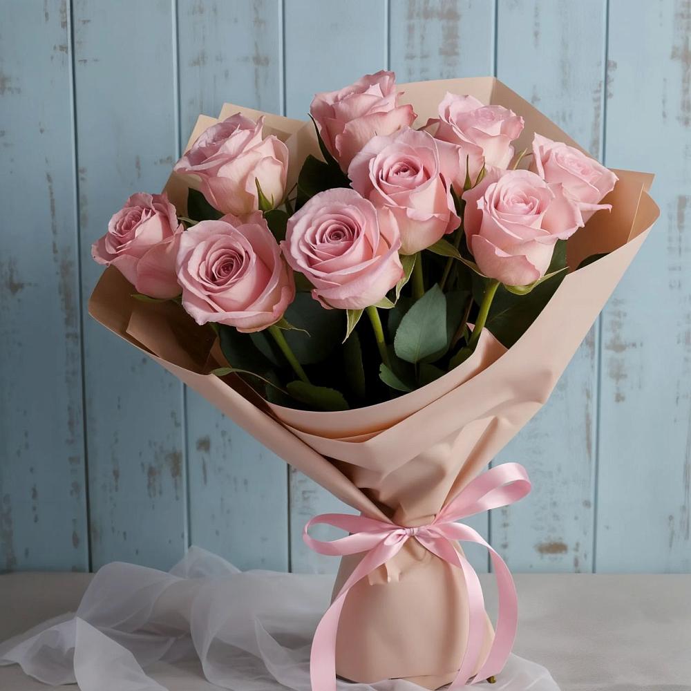 Букет цветов из: Розы в Мартемьяново