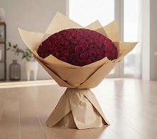 Букет 101 Красная роза в Мартемьяново