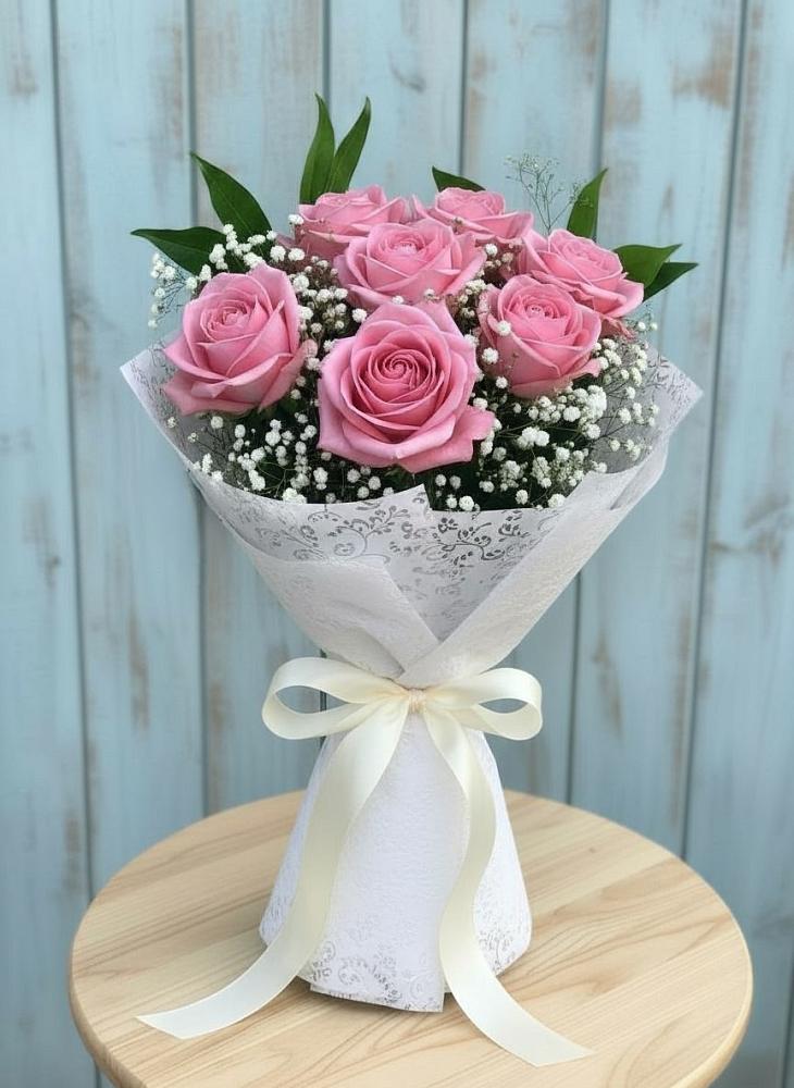 Букет цветов из: Розы в Мартемьяново