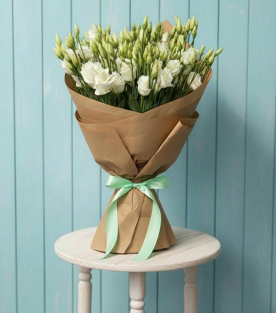 Букет цветов из: Лизиантусы в Мартемьяново