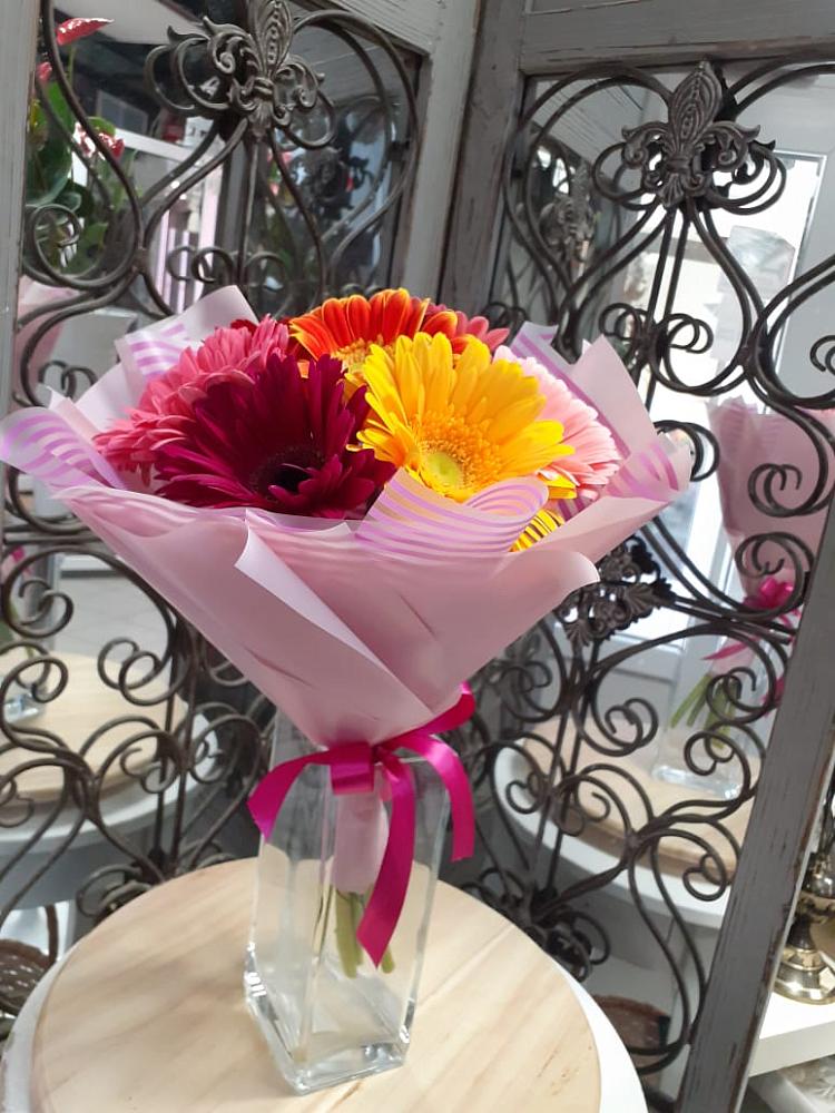 Букет цветов из: Герберы в Мартемьяново