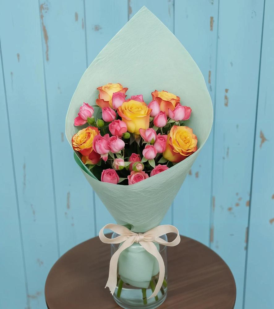 Букет цветов из: Розы в Мартемьяново