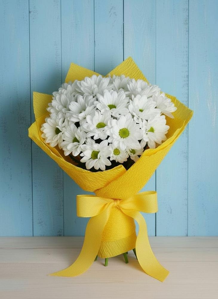 Букет цветов из: Хризантемы в Мартемьяново
