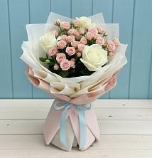 Букет цветов из:  Розы в Мартемьяново