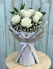 Букет цветов из:  Розы в Мартемьяново