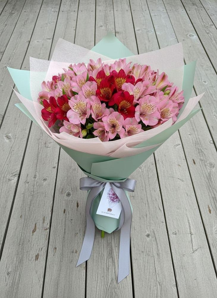 Букет цветов из: Альстромерии в Мартемьяново