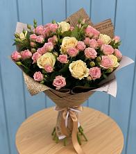 Букет цветов из:  Розы в Мартемьяново