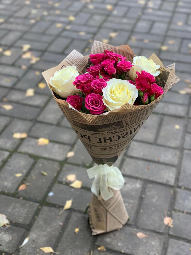 Букет цветов из: Розы в Мартемьяново