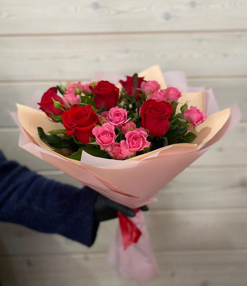 Букет цветов из: Розы в Мартемьяново