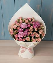 Букет цветов из:  Розы в Мартемьяново