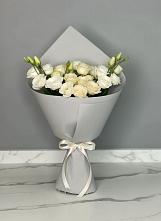 Букет цветов из:  Розы и Лизиантусы в Мартемьяново